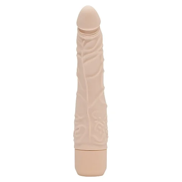 Classic Slim Vibrator - Lichte huidskleur van het merk Get Real - Realistische Vibrators - online bestellen bij Masculum.nl. De discrete online seks-toys en erotisch heren ondergoed winkel voor gay & hetero mannen.