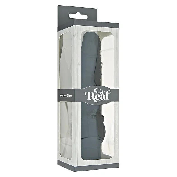 Classic Stim Vibrator - Zwart van het merk Get Real - Realistische Vibrators - online bestellen bij Masculum.nl. De discrete online seks-toys en erotisch heren ondergoed winkel voor gay & hetero mannen.