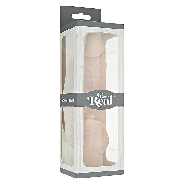 Classic Stim Vibrator - Lichte huidskleur van het merk Get Real - Realistische Vibrators - online bestellen bij Masculum.nl. De discrete online seks-toys en erotisch heren ondergoed winkel voor gay & hetero mannen.