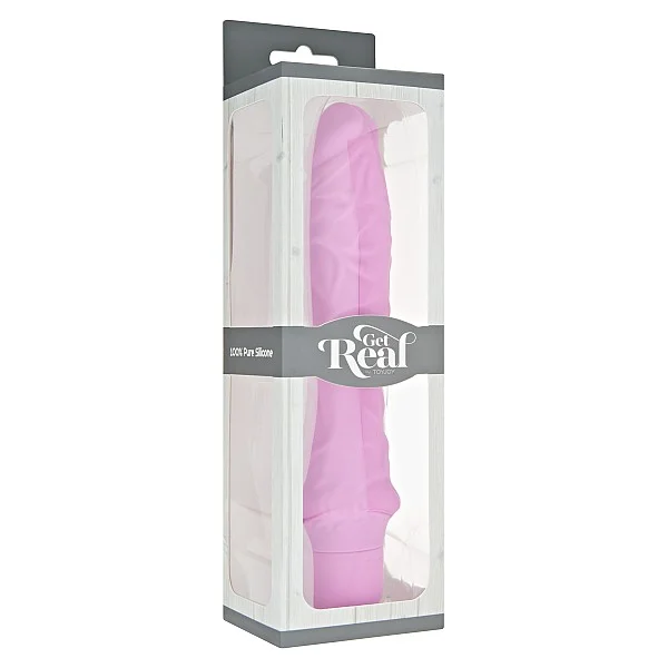 Classic Large Vibrator - Roze van het merk Get Real - Realistische Vibrators - online kopen bij Masculum.nl. De discrete online seks-toys en erotisch heren ondergoed winkel voor gay & hetero mannen.