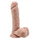 Dildo 7 Inch with Balls - Lichte huidskleur van het merk Get Real - Realistische Dildo's - online bestellen bij Masculum.nl. De discrete online seks-toys en erotisch heren ondergoed winkel voor gay & hetero mannen.