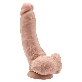 Dildo 20,30 cm with Balls - Lichte huidskleur
