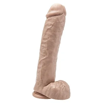 Dildo 27,90 cm with Balls - Lichte huidskleur