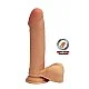 Dual Density Dildo 8Inch Balls - Lichte huidskleur van het merk Get Real - Realistische Dildo's - online bestellen bij Masculum.nl. De discrete online seks-toys en erotisch heren ondergoed winkel voor gay & hetero mannen.