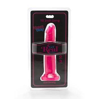 Happy Dicks Dong 19,05 cm - Roze
