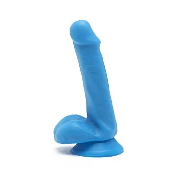 Happy Dicks Dildo 15,20 cm Balls - Blauw