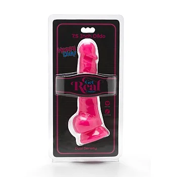 Happy Dicks 19,05 cm with Balls - Roze