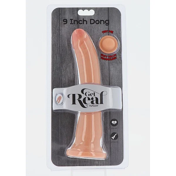 Dual Density Dong 9 Inch - Lichte huidskleur van het merk Get Real - Realistische Dildo's - online bestellen bij Masculum.nl. De discrete online seks-toys en erotisch heren ondergoed winkel voor gay & hetero mannen.