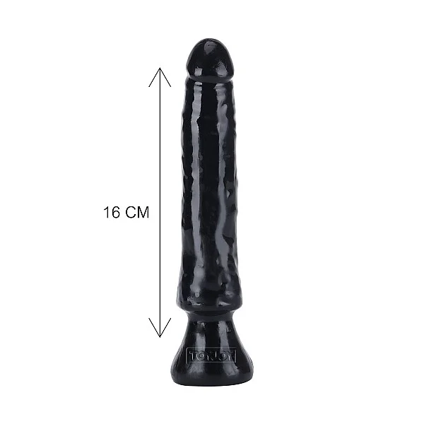 Starter Dong 6 Inch - Zwart van het merk Get Real - Realistische Dildo's - online kopen bij Masculum.nl. De discrete online seks-toys en erotisch heren ondergoed winkel voor gay & hetero mannen.