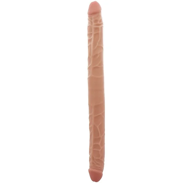 Double Dong 16 Inch - Lichte huidskleur van het merk Get Real - Dubbele Dildo's - online kopen bij Masculum.nl. De discrete online seks-toys en erotisch heren ondergoed winkel voor gay & hetero mannen.