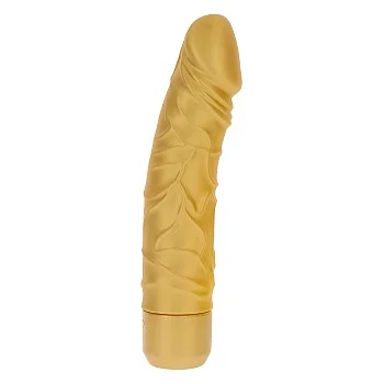 Gold Dicker Original Vibrator - Goud