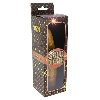 Gold Dicker Original Vibrator - Goud
