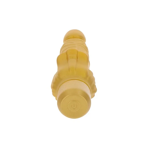 Gold Dicker Stim Vibrator - Goud van het merk Get Real - Realistische Vibrators - online bestellen bij Masculum.nl. De discrete online seks-toys en erotisch heren ondergoed winkel voor gay & hetero mannen.