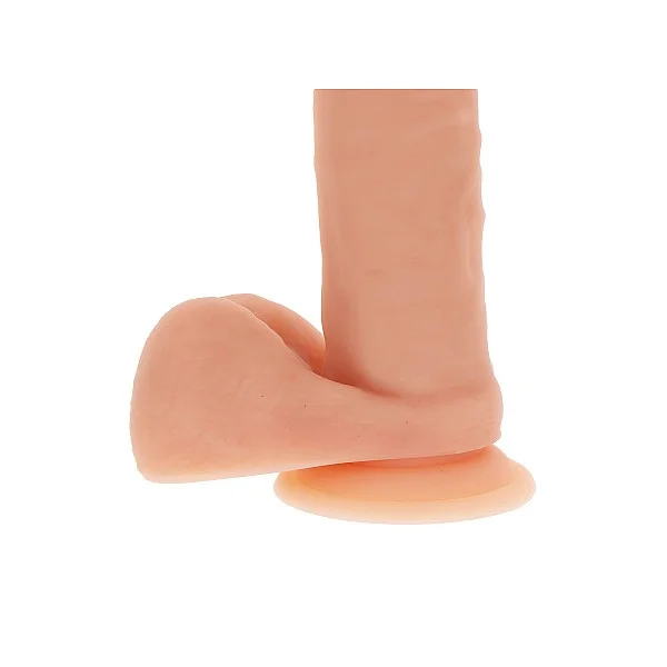 Silicone Dildo 8 Inch w Balls - Lichte huidskleur van het merk Get Real - Realistische Dildo's - online kopen bij Masculum.nl. De discrete online seks-toys en erotisch heren ondergoed winkel voor gay & hetero mannen.