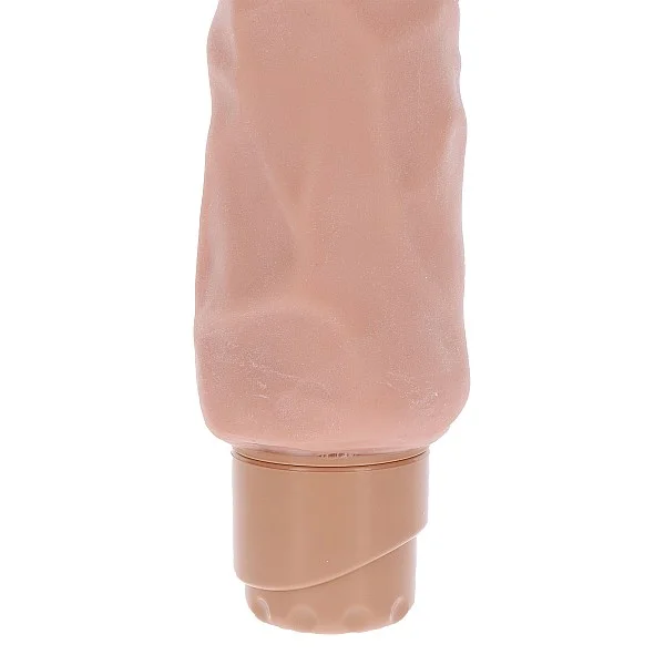 Dual Density Big Vibrator 9Inch - Lichte huidskleur van het merk Get Real - Realistische Vibrators - online kopen bij Masculum.nl. De discrete online seks-toys en erotisch heren ondergoed winkel voor gay & hetero mannen.