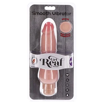Dual Density Smooth Vibrator - Lichte huidskleur