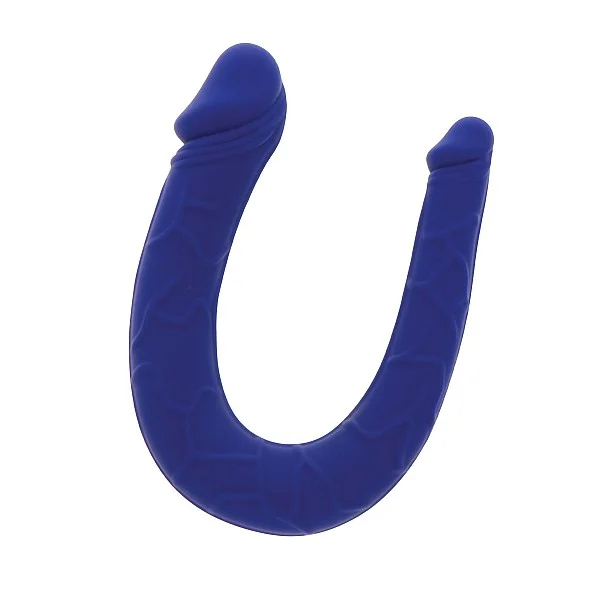 Realistic Mini Double Dong - Blauw van het merk Get Real - Dubbele Dildo's - online kopen bij Masculum.nl. De discrete online seks-toys en erotisch heren ondergoed winkel voor gay & hetero mannen.