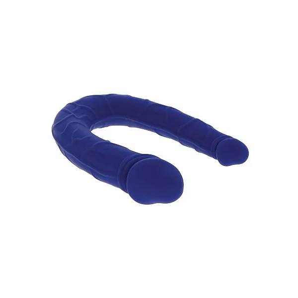 Realistic Mini Double Dong - Blauw van het merk Get Real - Dubbele Dildo's - online kopen bij Masculum.nl. De discrete online seks-toys en erotisch heren ondergoed winkel voor gay & hetero mannen.