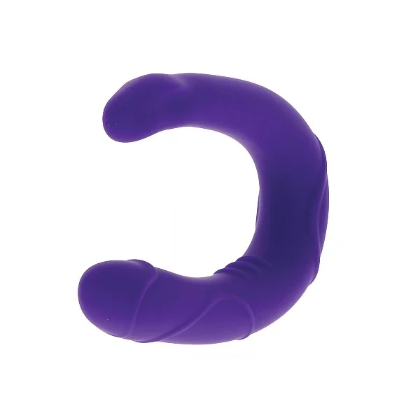 Vogue Mini Double Dong - Paars van het merk Get Real - Dubbele Dildo's - online bestellen bij Masculum.nl. De discrete online seks-toys en erotisch heren ondergoed winkel voor gay & hetero mannen.
