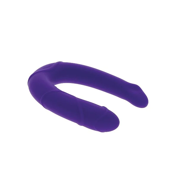 Vogue Mini Double Dong - Paars van het merk Get Real - Dubbele Dildo's - online bestellen bij Masculum.nl. De discrete online seks-toys en erotisch heren ondergoed winkel voor gay & hetero mannen.
