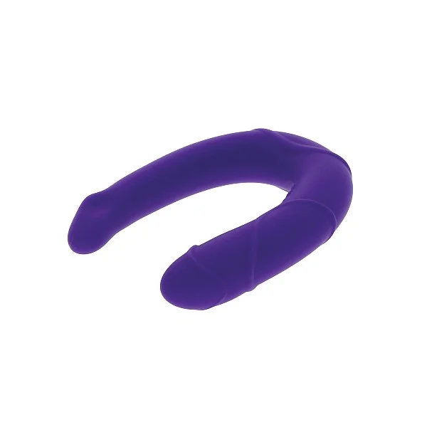 Vogue Mini Double Dong - Paars van het merk Get Real - Dubbele Dildo's - online bestellen bij Masculum.nl. De discrete online seks-toys en erotisch heren ondergoed winkel voor gay & hetero mannen.