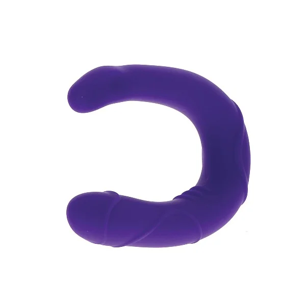 Vogue Mini Double Dong - Paars van het merk Get Real - Dubbele Dildo's - online bestellen bij Masculum.nl. De discrete online seks-toys en erotisch heren ondergoed winkel voor gay & hetero mannen.