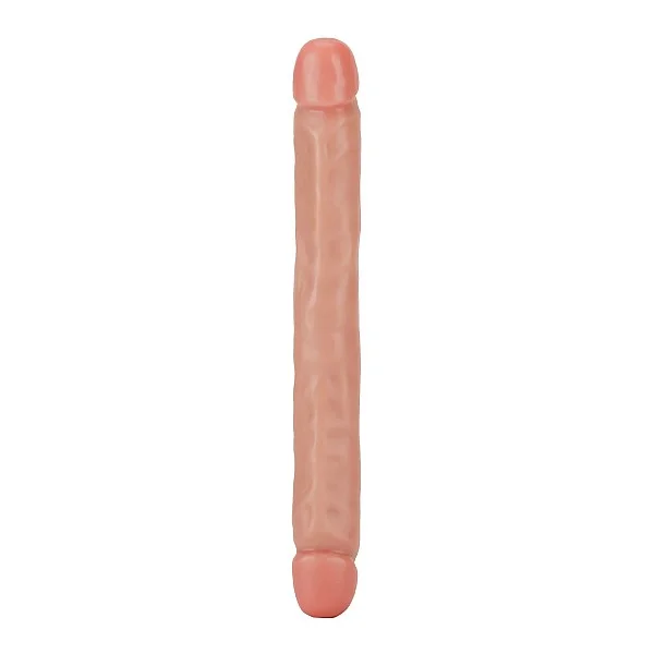 Junior Double Dong 12 Inch - Lichte huidskleur van het merk Get Real - Dubbele Dildo's - online kopen bij Masculum.nl. De discrete online seks-toys en erotisch heren ondergoed winkel voor gay & hetero mannen.