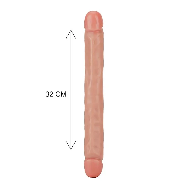 Junior Double Dong 12 Inch - Lichte huidskleur van het merk Get Real - Dubbele Dildo's - online kopen bij Masculum.nl. De discrete online seks-toys en erotisch heren ondergoed winkel voor gay & hetero mannen.