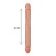 Junior Double Dong 12 Inch - Lichte huidskleur van het merk Get Real - Dubbele Dildo's - online kopen bij Masculum.nl. De discrete online seks-toys en erotisch heren ondergoed winkel voor gay & hetero mannen.