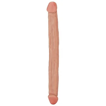 Double Dong 45,70 cm - Lichte huidskleur
