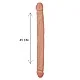 Double Dong 18 Inch - Lichte huidskleur van het merk Get Real - Dubbele Dildo's - online bestellen bij Masculum.nl. De discrete online seks-toys en erotisch heren ondergoed winkel voor gay & hetero mannen.
