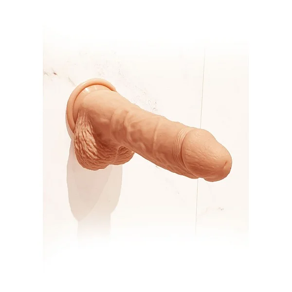 Up&Down Rotating Vibr Dildo - Lichte huidskleur van het merk Get Real - Vibrators - online kopen bij Masculum.nl. De discrete online seks-toys en erotisch heren ondergoed winkel voor gay & hetero mannen.