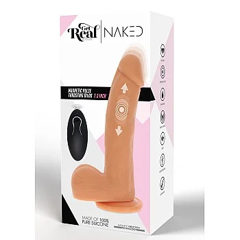 Magnetic Pulse Trusting Dildo - Lichte huidskleur