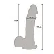 Magnetic Pulse Trusting Dildo - Lichte huidskleur van het merk Get Real - Vibrators - online kopen bij Masculum.nl. De discrete online seks-toys en erotisch heren ondergoed winkel voor gay & hetero mannen.