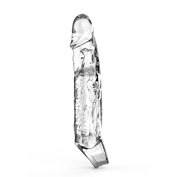 Extension Sleeve Large - Transparant van het merk Get Real - Penis Sleeves - online kopen bij Masculum.nl. De discrete online seks-toys en erotisch heren ondergoed winkel voor gay & hetero mannen.