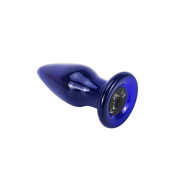 Shining Vibrating Glass Plug - Blauw van het merk Buttocks - Buttplugs - online kopen bij Masculum.nl. De discrete online seks-toys en erotisch heren ondergoed winkel voor gay & hetero mannen.