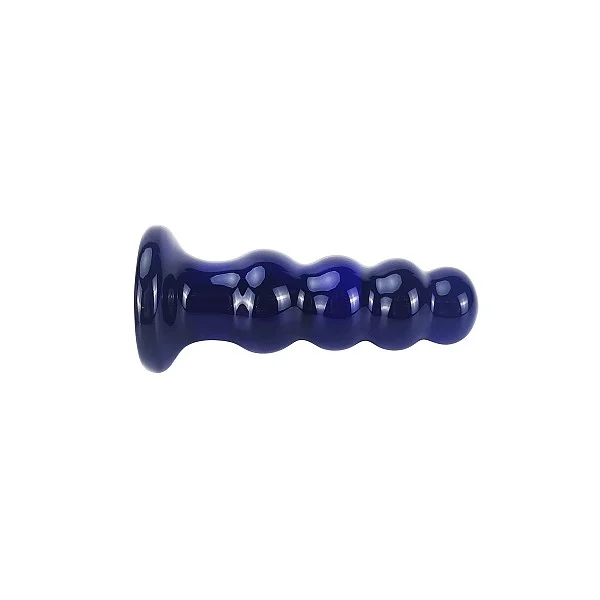 Radiant Vibrating Glass Plug - Blauw van het merk Buttocks - Buttplugs - online bestellen bij Masculum.nl. De discrete online seks-toys en erotisch heren ondergoed winkel voor gay & hetero mannen.