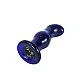 Gleaming Vibrating Glass Plug - Blauw van het merk Buttocks - Buttplugs - online kopen bij Masculum.nl. De discrete online seks-toys en erotisch heren ondergoed winkel voor gay & hetero mannen.