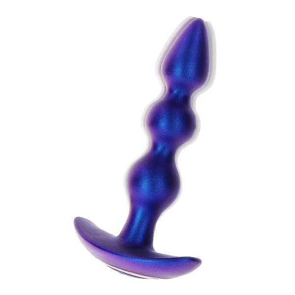 The Bold Beaded Vibr Anal Plug - Blauw van het merk Buttocks - Anale Kralen - online bestellen bij Masculum.nl. De discrete online seks-toys en erotisch heren ondergoed winkel voor gay & hetero mannen.