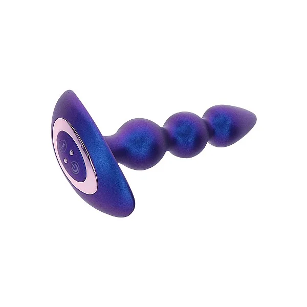 The Bold Beaded Vibr Anal Plug - Blauw van het merk Buttocks - Anale Kralen - online bestellen bij Masculum.nl. De discrete online seks-toys en erotisch heren ondergoed winkel voor gay & hetero mannen.