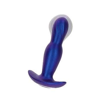 The Stout Inflating Vibr Plug - Blauw