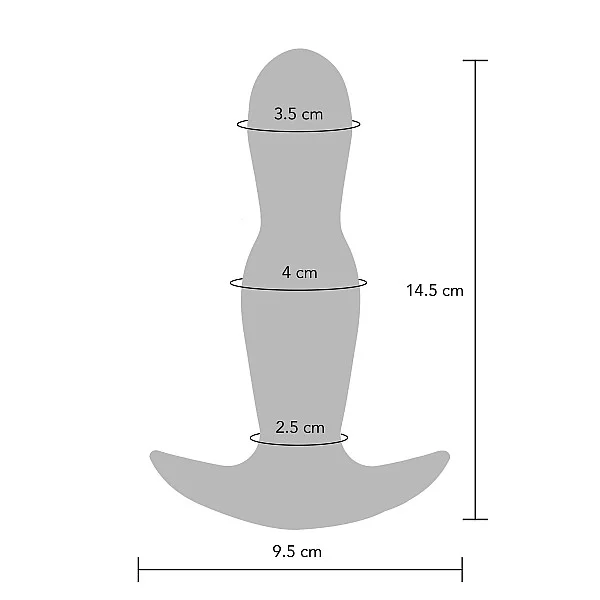 The Stout Inflating Vibr Plug - Blauw van het merk Buttocks - Opblaasbare Dildo's - online kopen bij Masculum.nl. De discrete online seks-toys en erotisch heren ondergoed winkel voor gay & hetero mannen.