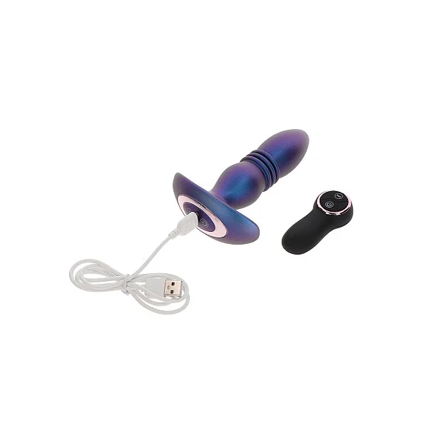 The Tough Thrusting Vibr Plug - Blauw van het merk Buttocks - Anaal Vibrators - online kopen bij Masculum.nl. De discrete online seks-toys en erotisch heren ondergoed winkel voor gay & hetero mannen.