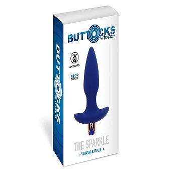 The Sparkle Buttplug - Blauw