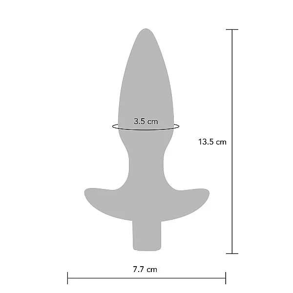 The Sparkle Buttplug - Blauw van het merk Buttocks - Buttplugs - online bestellen bij Masculum.nl. De discrete online seks-toys en erotisch heren ondergoed winkel voor gay & hetero mannen.