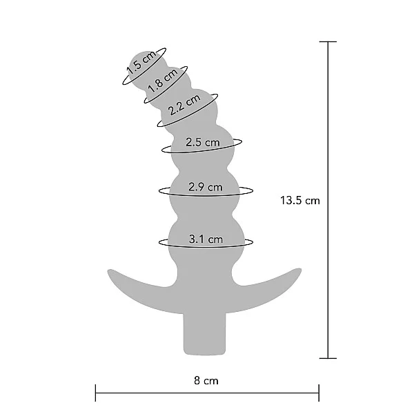 The Spunky Buttplug - Blauw van het merk Buttocks - Buttplugs - online bestellen bij Masculum.nl. De discrete online seks-toys en erotisch heren ondergoed winkel voor gay & hetero mannen.