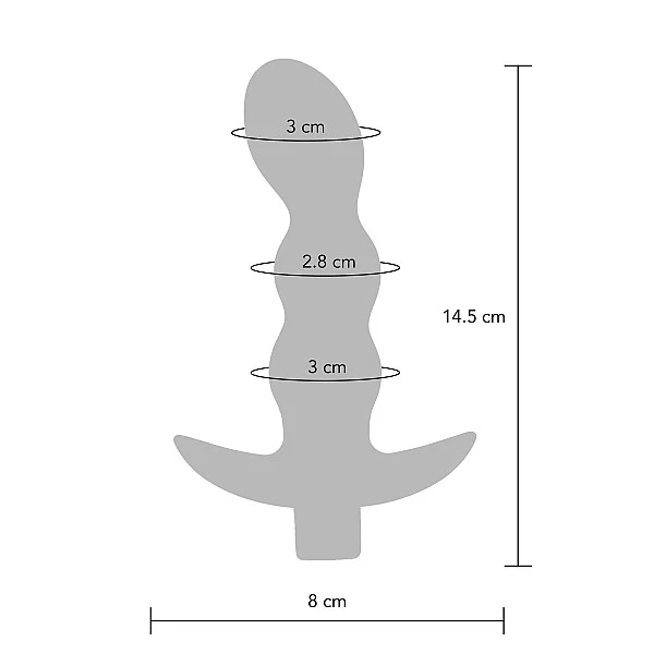 The Risque Buttplug - Blauw van het merk Buttocks - Buttplugs - online bestellen bij Masculum.nl. De discrete online seks-toys en erotisch heren ondergoed winkel voor gay & hetero mannen.