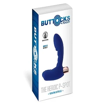 The Heroic P-Spot Buttplug - Blauw