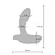 The Heroic P-Spot Buttplug - Blauw van het merk Buttocks - Anaal Dildo's - online bestellen bij Masculum.nl. De discrete online seks-toys en erotisch heren ondergoed winkel voor gay & hetero mannen.