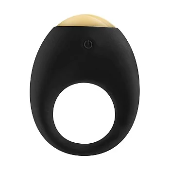 Eclipse Vibrating Cock Ring - Zwart